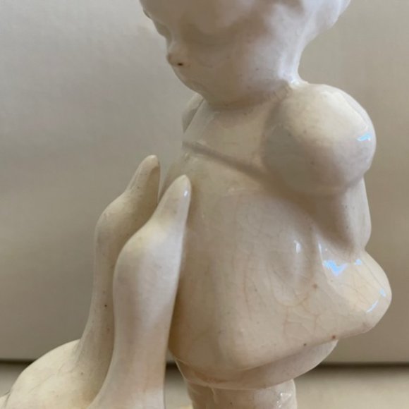 Vintage Girl with Geese Figurine - Picture 9 of 9
